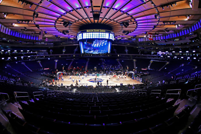 St. John's vs. Creighton ahead of the Big East Tournament game at Madison Square Garden.